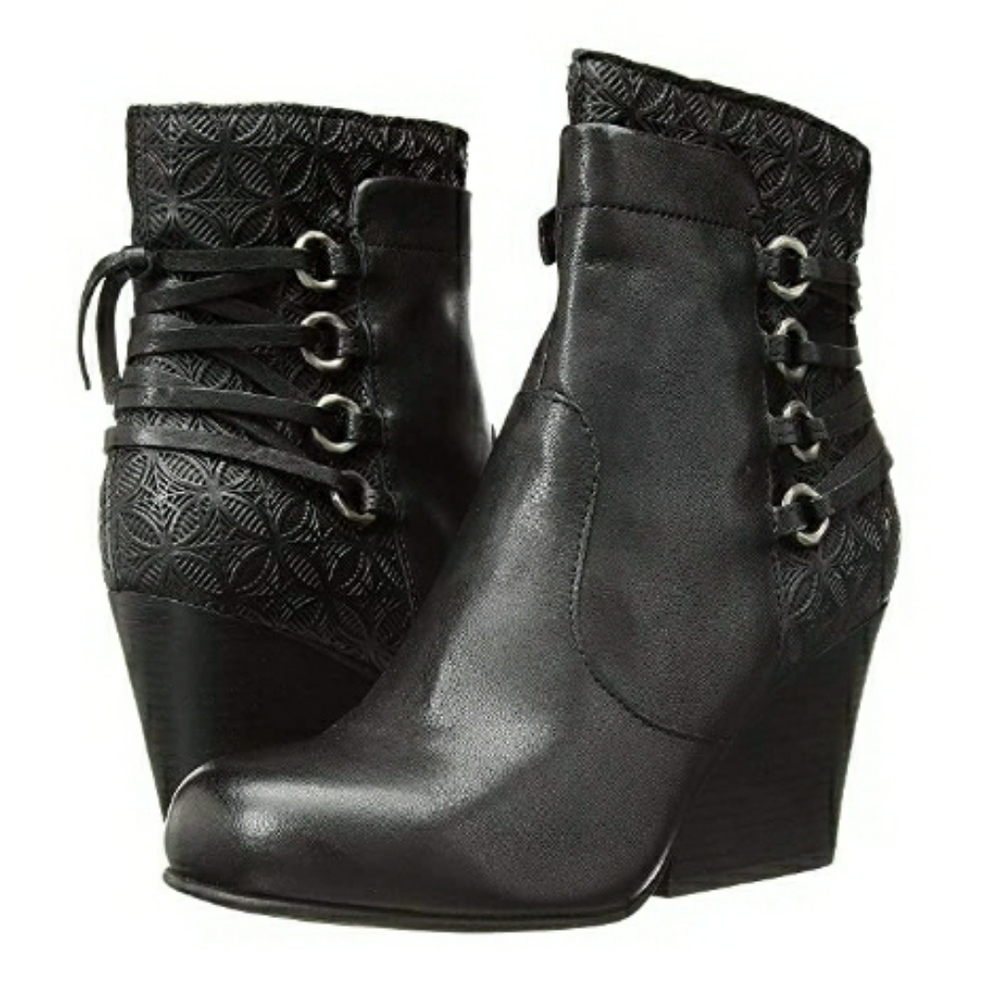 Miz Mooz wedge ankle boots